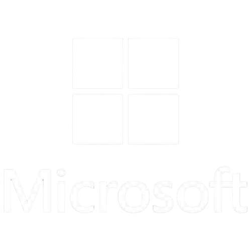 Microsoft logo white