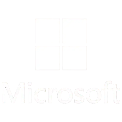 Microsoft logo white